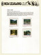 New-Zealand's Beautiful Forest Parks Set. MNH/neuf ** On N-Z  Official Presentation Sheet - Trees