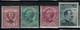 EGEO - COO- Sassone N. 1-8 Cat. 432 Euro  Linguellati - MH* - Egée (Coo)