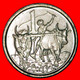 * GERMANY GDR: ETHIOPIA ★ 1 CENTIME 1969 (1977) FAO MINT LUSTRE! LOW START ★ NO RESERVE! - Ethiopia