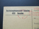 Österreich 1967 PK Mit Freistempel 100 Groschen Bezirkshauptmannschaft Gmunden Betreff Fremdenpolizeiliche Überprüfung - Briefe U. Dokumente