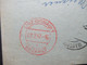 Österreich 1947 Postgebühr Bar Bezahlt Roter Stempel Linz (Donau) Bezahlt Amt Der O.Ö. Landesregierung Stempelgebühr - Covers & Documents