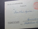 Österreich 1947 Postgebühr Bar Bezahlt Roter Stempel Linz (Donau) Bezahlt Amt Der O.Ö. Landesregierung Stempelgebühr - Brieven En Documenten