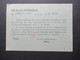 Österreich 1947 Postgebühr Bar Bezahlt Roter Stempel Linz (Donau) Bezahlt Amt Der O.Ö. Landesregierung Stempelgebühr - Brieven En Documenten