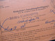 Österreich 1964 Rückschein / Auszahlungsbestätigung Von Linz Nach Cape Town Kaapstad Los Angeles Hotel Durban - Briefe U. Dokumente