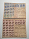 Carte De Quittance Avec Timbres Fiscaux 1875-1919 5pcs - Other & Unclassified