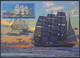 RUSSIA 2021 Maxi-card 094/4 Maximum POSTCARD Mi 3016 BARQUE "SEDOV" Magdalene Vinnen Kommodore Johnsen SAILING 2792 - Cartes Maximum