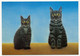 Delcampe - 7 CPM - CHATS Série POEZEN - 7 Cartes Diverses, Neuves Et SUP - Cats