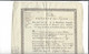 St-Ay ( Loiret ) Patente De Négociant , Orléans  An 8  ( Grande Feuille 45,5 X 28,5 Cm ) - Historical Documents