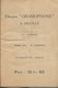 JP / Revue CATALOGUE Répertoire DISQUE GRAMOPHONE à AIGUILLE Chant Orchestre ARTISTE COMEDIEN Chanteur Théâtre Opéra - Musique