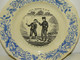 ANCIENNE ASSIETTE PARLANTE HB CHOISY LE ROI PETITS BONHEURS DE LA VIE COLLECTION - Choisy Le Roi (FRA)