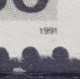 Denmark 1991 Mi. 1003 NORDEN Nordic Issue Insel Fanø ERROR Variety 'Double Print In Text & Year 1991 Below' (2 Scans) - Abarten Und Kuriositäten