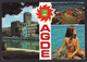 France: Picture Postcard To Germany, 1986, 2 Stamps, Marianne, Card: Agde, Nude Girl, Naked (traces Of Use) - Covers & Documents