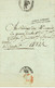 Marechal MORTIER (1768-1835) Franchise GENERAL COMMAND.T LA 1E DIVIS.N MILITAIRE 1800 Autographe - Sellos De La Armada (antes De 1900)