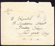 1938 Brief Aus Hydra Mit 50 über 20 Lp. Überdrucksmarke Ocupazione Militare Italiana Isole Cefalonia E Itaka An Barber - Isole Ioniche