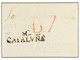 SPAIN: PREPHILATELIC MARKS  DP05 CATALUÑA - ...-1850 Vorphilatelie