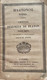 Dialogue De Platon Criton Texte Revu En Français Par M. Dübner à Paris Chez Jacques Lecoffre 1850 - Documenti Storici