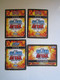 4 Carte De Catch TOPPS SLAM ATTAX Trading Card Game TITLE CARD - FINISHING MOVE - Trading Cards
