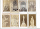 RELIGION - INTERIEUR EDIFICES RELIGIEUX STATUES - LOT DE 8 CDV DONT BASSES PYRENEES CHAMBERY LYON MOULINS - Oud (voor 1900)
