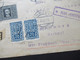 Delcampe - Österreich 1922 Flugpostmarken Einschreiben Wien 1 Mit Flugpost über Strassburg Stp.* Flug Ausgefallen * An Sellschopp - Covers & Documents