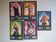 5 Cartes De Catch TOPPS SLAM ATTAX Trading Card Game - Trading-Karten