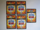 5 Cartes De Catch TOPPS SLAM ATTAX Trading Card Game - Trading Cards