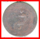 GRAN BRETAÑA MONEDA DE 1 PENIQUE DEL AÑO 1806 JORGE III - C. 1 Penny