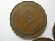 TEMPLATE LISTING ISRAEL LOT OF  40  COINS 10 PRUTA PRUTAH 1949 KM#11 COIN. - Andere - Azië