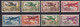 AEF - FRANCE LIBRE - 1940 - POSTE AERIENNE YVERT N° 14/21 * MH - COTE = 800 EUR. - Unused Stamps