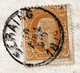 Lettre Sans Correspondance Seraing Belgique Société John Cockerill Timbre Léopold II 25 Centimes - 1869-1883 Léopold II