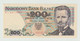 Banknote Polen-poland 200 Zlotych 1988 UNC - Polen