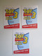 3 Cartes DISNEY PIXAR TOY STORY 3 CACHE-CACHE - WOODY - Disney