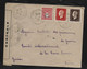 Enveloppe De BRAY  SEINE ET OISE YVELINES  DULAC  Arc De Triomphe  1945 Pour Le Comité Croix Rouge  En SUISSE + Controle - 1944-45 Marianne Of Dulac