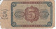 BILLETE DE ESPAÑA DE 5 PTAS DE BURGOS DEL AÑO 1938 SERIE K  (BANKNOTE) - 5 Peseten