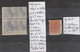 TIMBRES DE L ESPAGNE  1870- Nr 107(*) BLOC DE 4 TIMBRES VARIETEES DOUBLE FRAPPE DONT 1 A L ENVERS   COTE  648.00  € - Unused Stamps