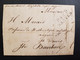 FRANCE REUNION Lettre De Nantes Pour St-Denis - 25 Juil 1829 - Marque De Port Payé P42P Nantes - Cartas & Documentos