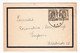 Lettre 1921 Eupen Belgique Paire Lion Héraldique Lettre + Carte Herzliche Teilnahme - 1929-1937 León Heráldico