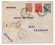Lettre 1938 Santa Fé Argentine Certificada Léon Verbist Boom Belgique Argentina - Lettres & Documents