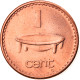 Monnaie, Fiji, Elizabeth II, Cent, 1999, SUP, Copper Plated Zinc, KM:49a - Fiji