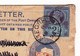 Lettre Recommandée 1896 Registered Entier Postal Birmingham England Liège Belgique Registration Two Pence - Postwaardestukken