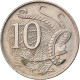 Monnaie, Australie, Elizabeth II, 10 Cents, 1969, Melbourne, TTB, Copper-nickel - Victoria
