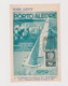 BRAZIL 1959 Nice Maximum Card PORTO ALEGRE Sport Sailing - Maximum Cards