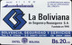 BOLIVIE  -  Phonecard - Tamura  -  ENTEL BOLIVIA  - La Boliviana  -  Bs. 20 - Bolivien