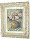 TABLEAU NATURE MORTE HST De M.FRANCOUR 45 Cadre MONTPARNASSE Déco Collection Bouquet De Fleurs Vases Peinture - Olii