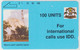 UGANDA (Tamura)- For International Calls Use IDD (blue And Satellite Dish) , 1992, First Issue 100 U, Used - Uganda