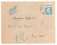 LA VARENNE St HILAIRE Seine Pneumatique Dest Paris 72 1,50 F Pasteur Yv 181 Bord De Feuille Ob 1932 - Cartas & Documentos