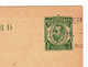 Post Card Sheffield 1916 Westbrook Bank England Half Penny King George V Halfpenny - Material Postal