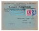 Lettre 1947 Margny Les Compiègne Oise Albert Fabrice Couverture Plomberie Zinguerie - 1945-54 Marianna Di Gandon