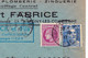 Lettre 1947 Margny Les Compiègne Oise Albert Fabrice Couverture Plomberie Zinguerie - 1945-54 Marianne Of Gandon