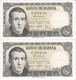 PAREJA CORRELATIVA DE 5 PTAS DEL 16/08/1951 SERIE 1F SIN CIRCULAR (UNCIRCULATED)   (BANKNOTE) - 5 Peseten