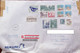 BUTTERFLY, PALACE, LANDSCAPES, BOATS, ARCHITECTURE, KING, MUSHROOMS, STAMPS ON REGISTERED COVER, 2001, SWEDEN - Lettres & Documents